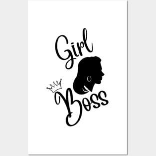 Girl Boss Posters and Art